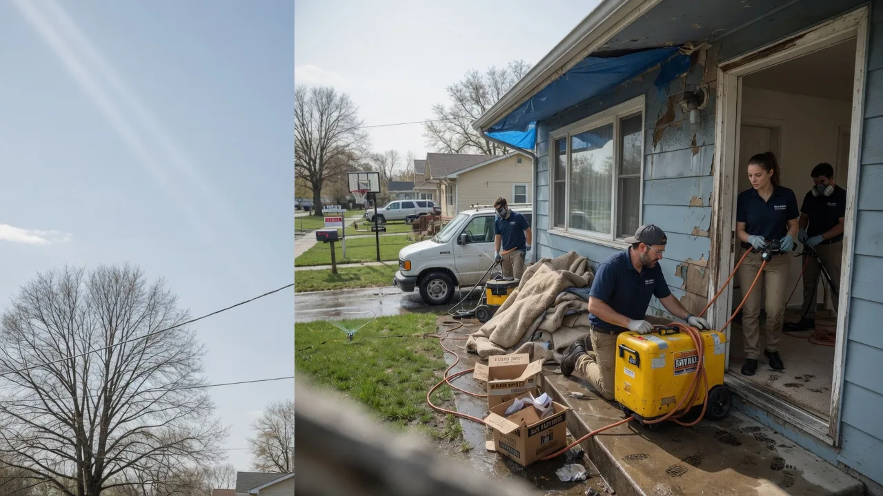 Basement Flood Cleanup in Hackett, AR near me